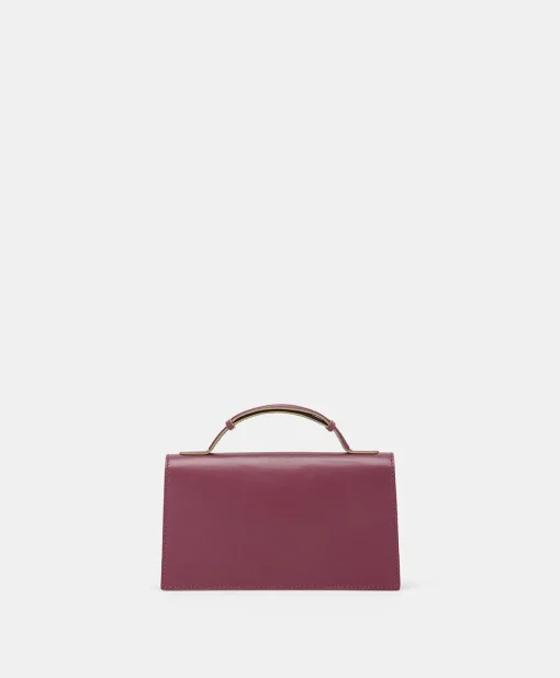 Borsa A Tracolla Sophie In Pelle Nappa - Ciclamino