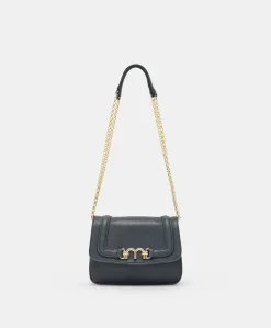 Borsa Mimi Flore In Pelle - Bleu