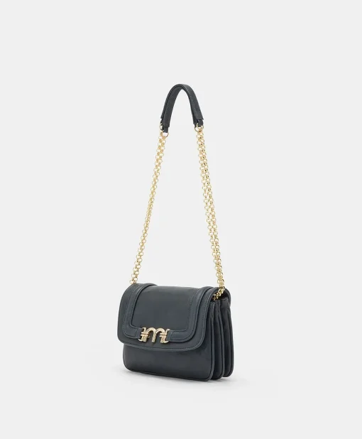 Borsa Mimi Flore In Pelle - Bleu