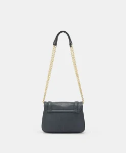 Borsa Mimi Flore In Pelle - Bleu