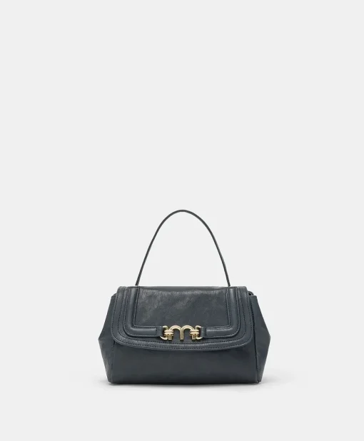 Borsa Petit Flore In Pelle - Blu
