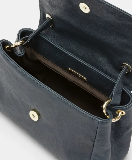 Borsa Petit Flore In Pelle - Blu