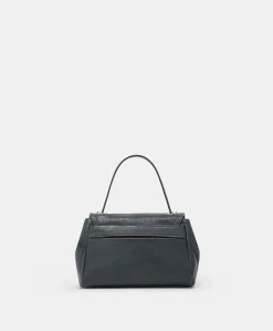 Borsa Petit Flore In Pelle - Blu