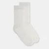 Calzini Sal Con Logo Jacquard - Bianco