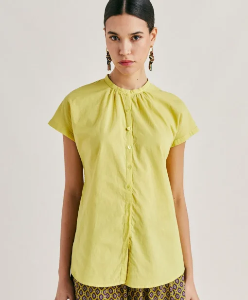 Camicia Artora Con Voile Di Cotone - Acido