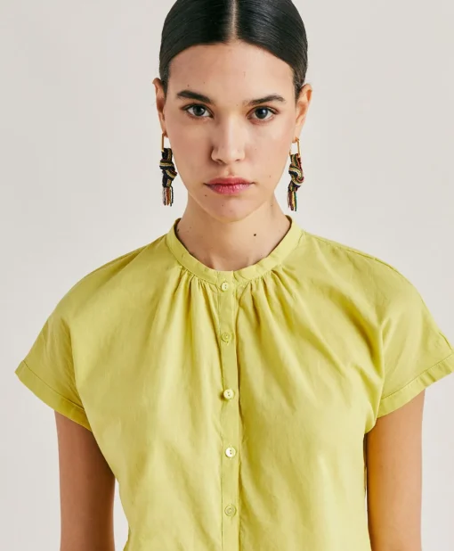 Camicia Artora Con Voile Di Cotone - Acido