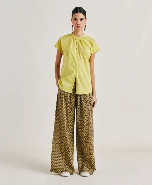 Camicia Artora Con Voile Di Cotone - Acido