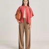 Camicia Brooklyn In Acetato Seta - Amaranto