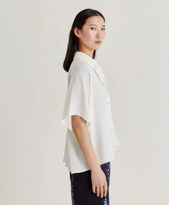 Camicia Brooklyn In Acetato Seta - Panna