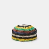 Cappello Conejitax In Raffia A Righe - Multicolor