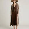 Cappotto Calla In Jersey Lurex - Fango