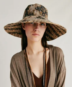 Cappotto Calla In Jersey Lurex - Fango