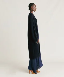 Cardigan Costa Mesa Perlata Lurex - Blu Notte