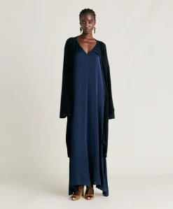 Cardigan Costa Mesa Perlata Lurex - Blu Notte