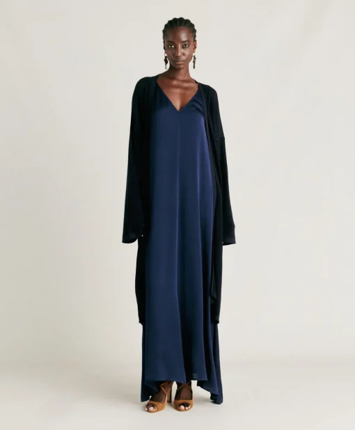 Cardigan Costa Mesa Perlata Lurex - Blu Notte