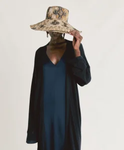 Cardigan Costa Mesa Perlata Lurex - Blu Notte