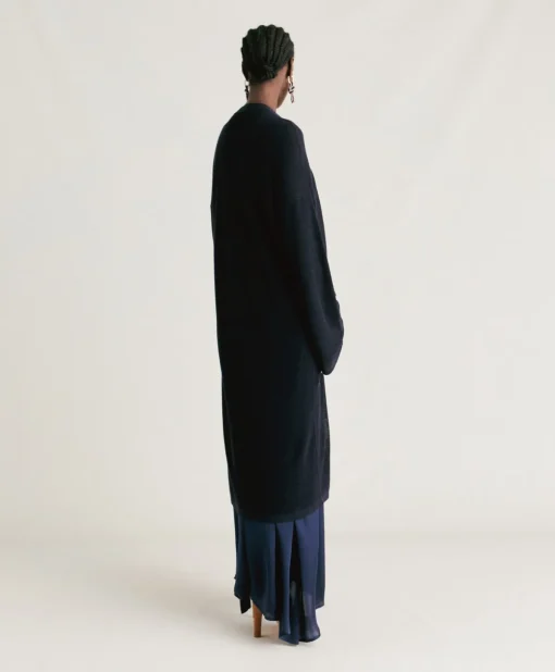 Cardigan Costa Mesa Perlata Lurex - Blu Notte