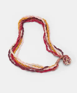 Collana Rubiela Con Perline - Bruciato/Multicolor