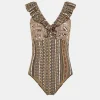 Costume Intero Alicia - Tabacco/Nero