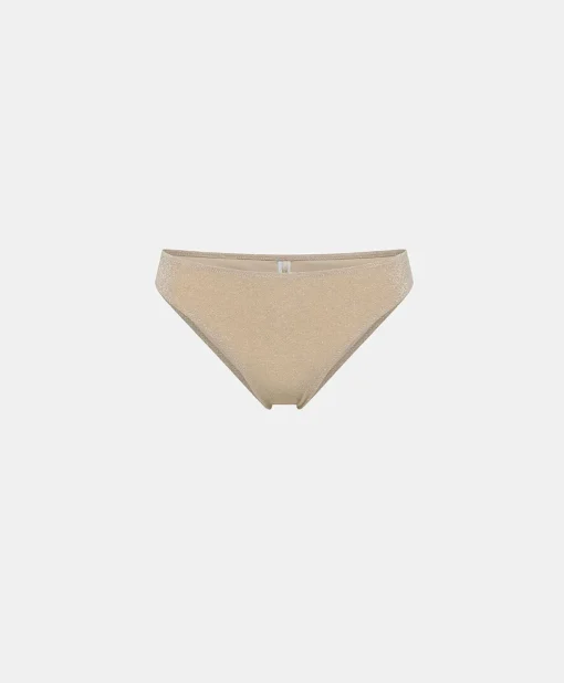 Costume Madi Slip In Jersey Lurex - Sabbia