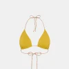 Costume Marine A Triangolo Con Spalline Intrecciate - Olio