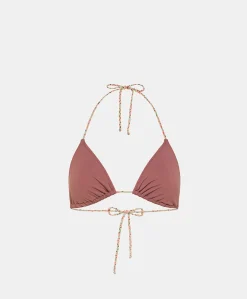 Costume Marine A Triangolo Con Spalline Intrecciate - Mosto