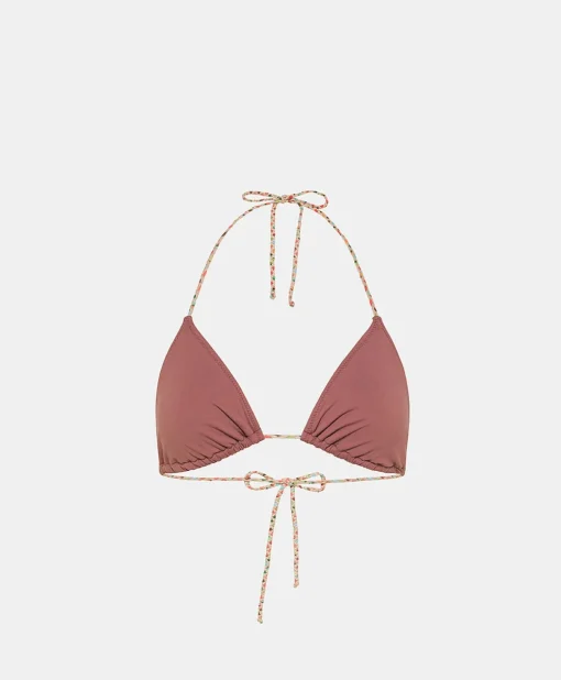 Costume Marine A Triangolo Con Spalline Intrecciate - Mosto
