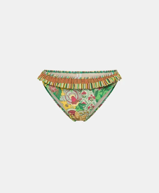 Costume Palm Bay Slip Brasiliana - Multicolor Giallo