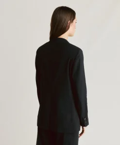 Giacca Lunel In Lino Cotone - Nero