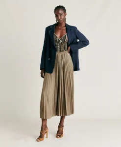 Gonna Emi In Jersey Lurex - Fango