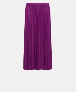 Gonna Emi In Jersey Lurex - Ciclamino