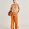 Maglia Bella In Soft Mohair - Arancio