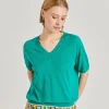 Maglia Edie In Lino - Smeraldo