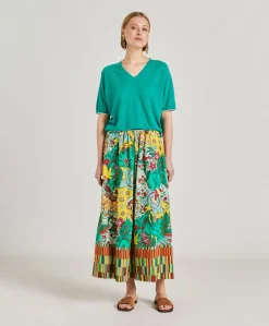 Maglia Edie In Lino - Smeraldo