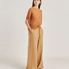 Pantaloni Aliterru In Lino - Sabbia