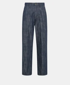 Pantaloni Fucsia Bis In Denim - Blu Jeans