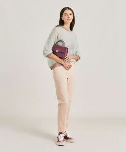 Pantaloni Haiti In Gabardina - Bocciolo