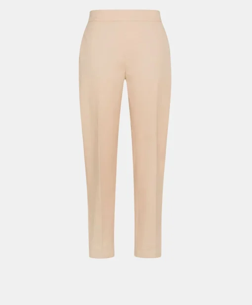 Pantaloni Haiti In Gabardina - Bocciolo