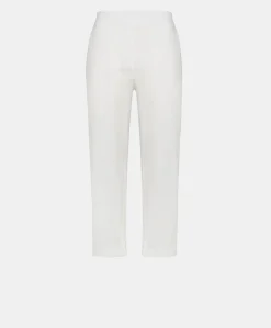 Pantaloni Idaho In Popeline - Bianco Ottico