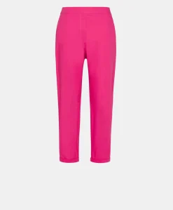 Pantaloni Idaho In Popeline - Fucsia