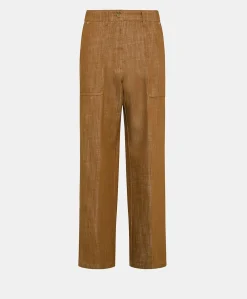 Pantaloni Lora In Denim - Sigaro