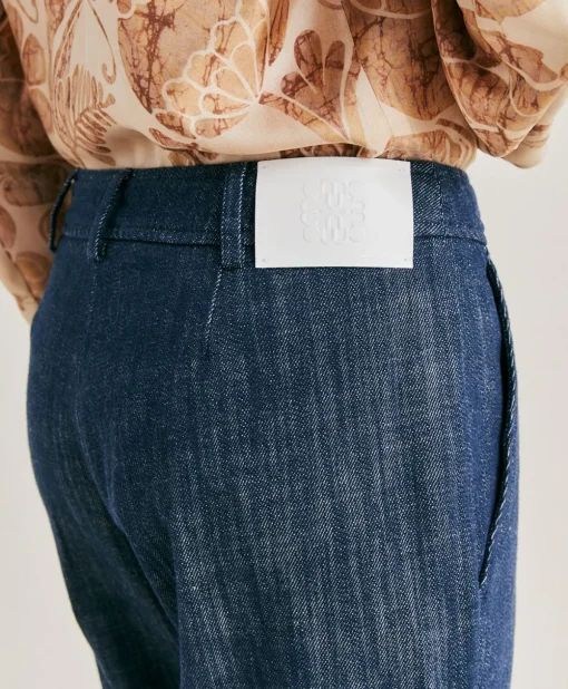 Pantaloni Lora In Denim - Blu Jeans