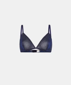 Reggiseno Amethist In Jersey Lurex - Bluette