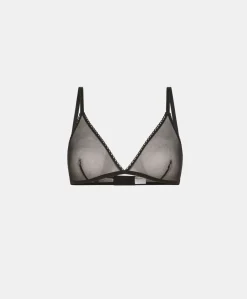 Reggiseno Amethist In Tulle - Nero