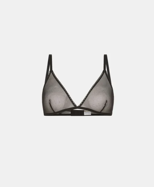 Reggiseno Amethist In Tulle - Nero
