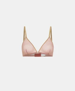 Reggiseno Amethist In Tulle - Rosa Antico