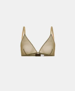 Reggiseno Amethist In Tulle - Oliva