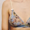 Reggiseno Tutu In Nylon Stampato - Ceruleo Multicolor