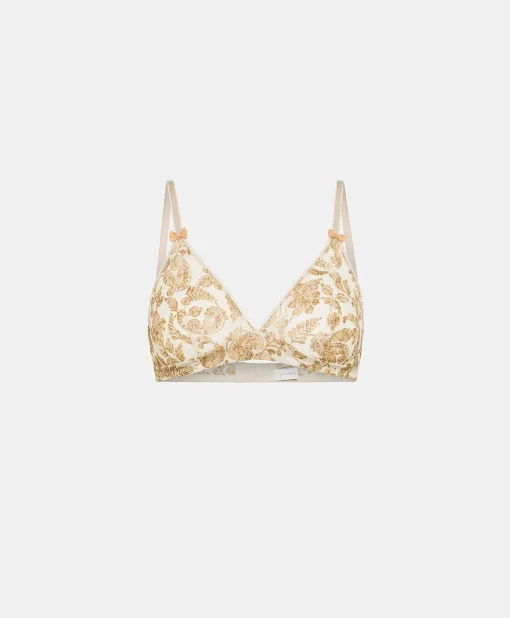 Reggiseno Tutu In Nylon Stampato - Panna / Multicolor