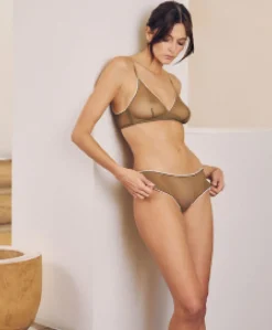 Reggiseno Tutu In Tulle - Oliva